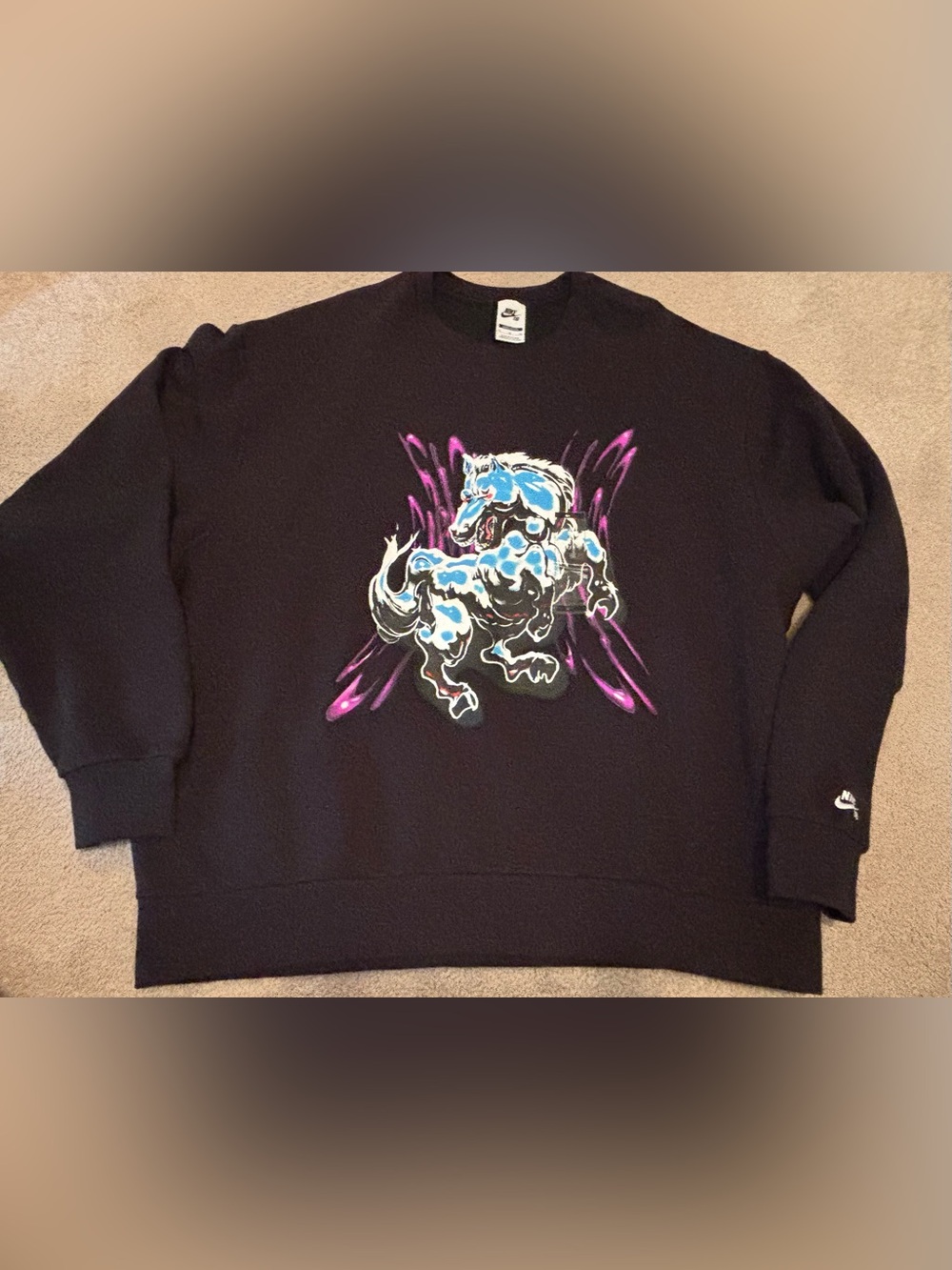 Nike SB Men’s XL Stallion Graphic Crewneck Sweatshirt New Extra Large Pullover